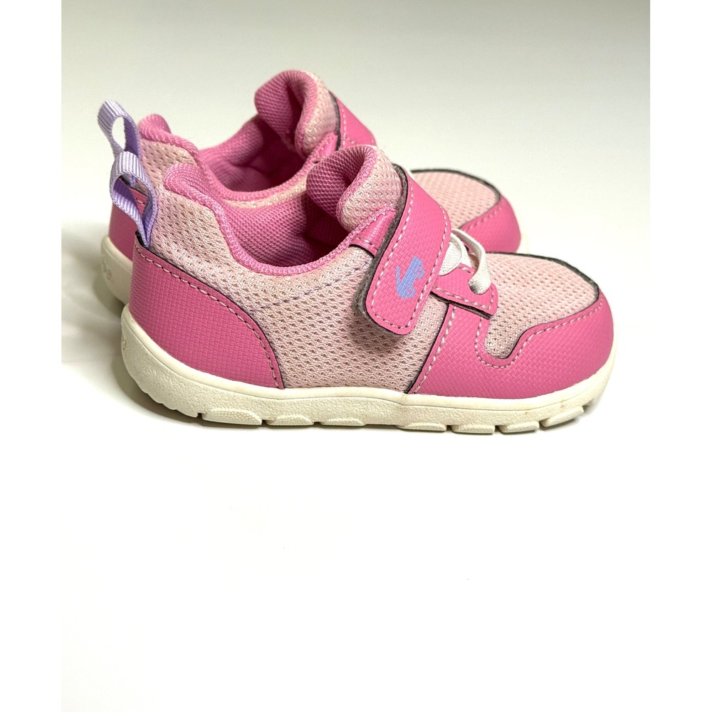 See Kai Run Stevie II Pink Mesh Sneakers Girls Toddler Size 6 US 22 EU